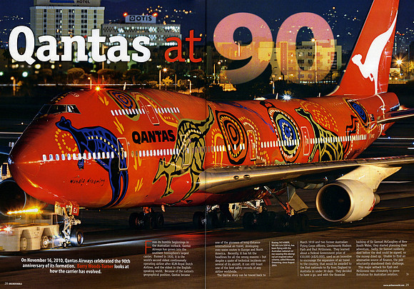 Airliner World : Qantas